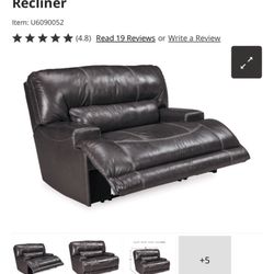 Leather Sectional Sofa Set 