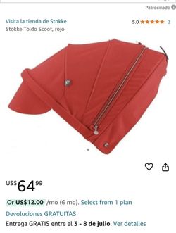 Stokke toldo Scoot red