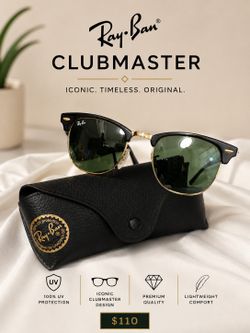 Ray-Ban Clubmaster glasses