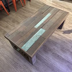 Solid Reclaimed Wood Coffee Table