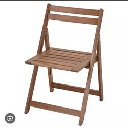 Four Ikea Nammaro Foldable Chairs