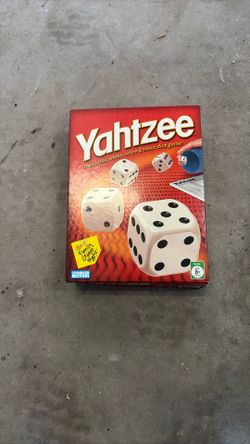 Like new Yahtzee game