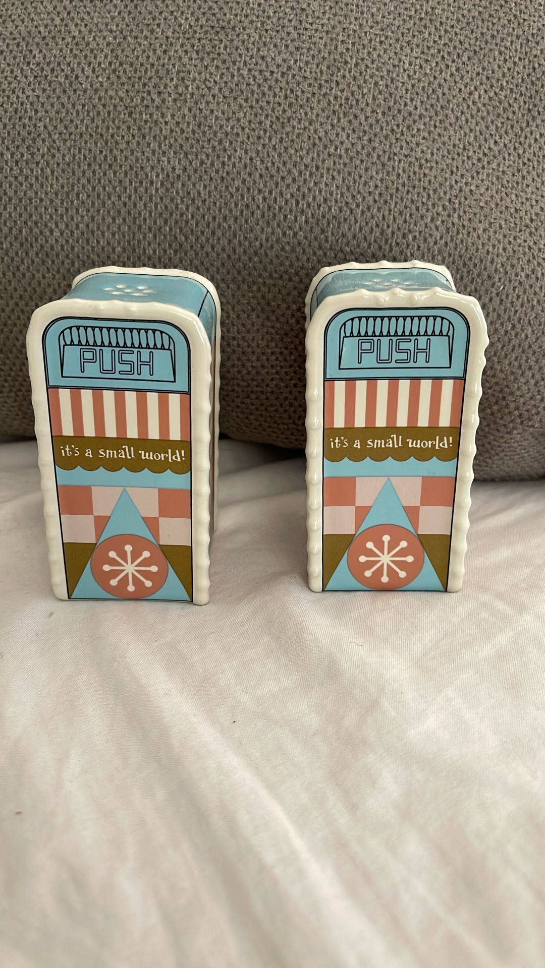 Disney Salt And Pepper Shakers