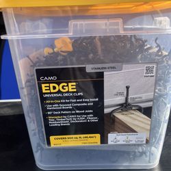Camo EDGE Universal Deck Clips - 900 Count (Covers 500 Sq Ft)