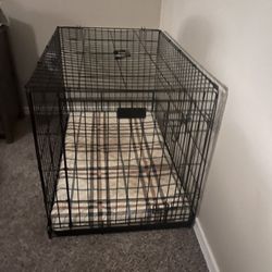 Large Dog Kennel And Bed