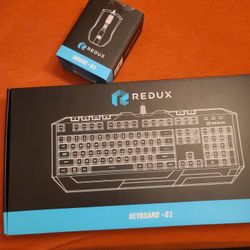 REDUX gaming mouse & keyboard 