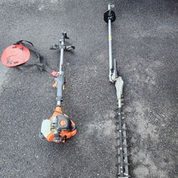 Echo PAS 225 with Hedge Trimmer