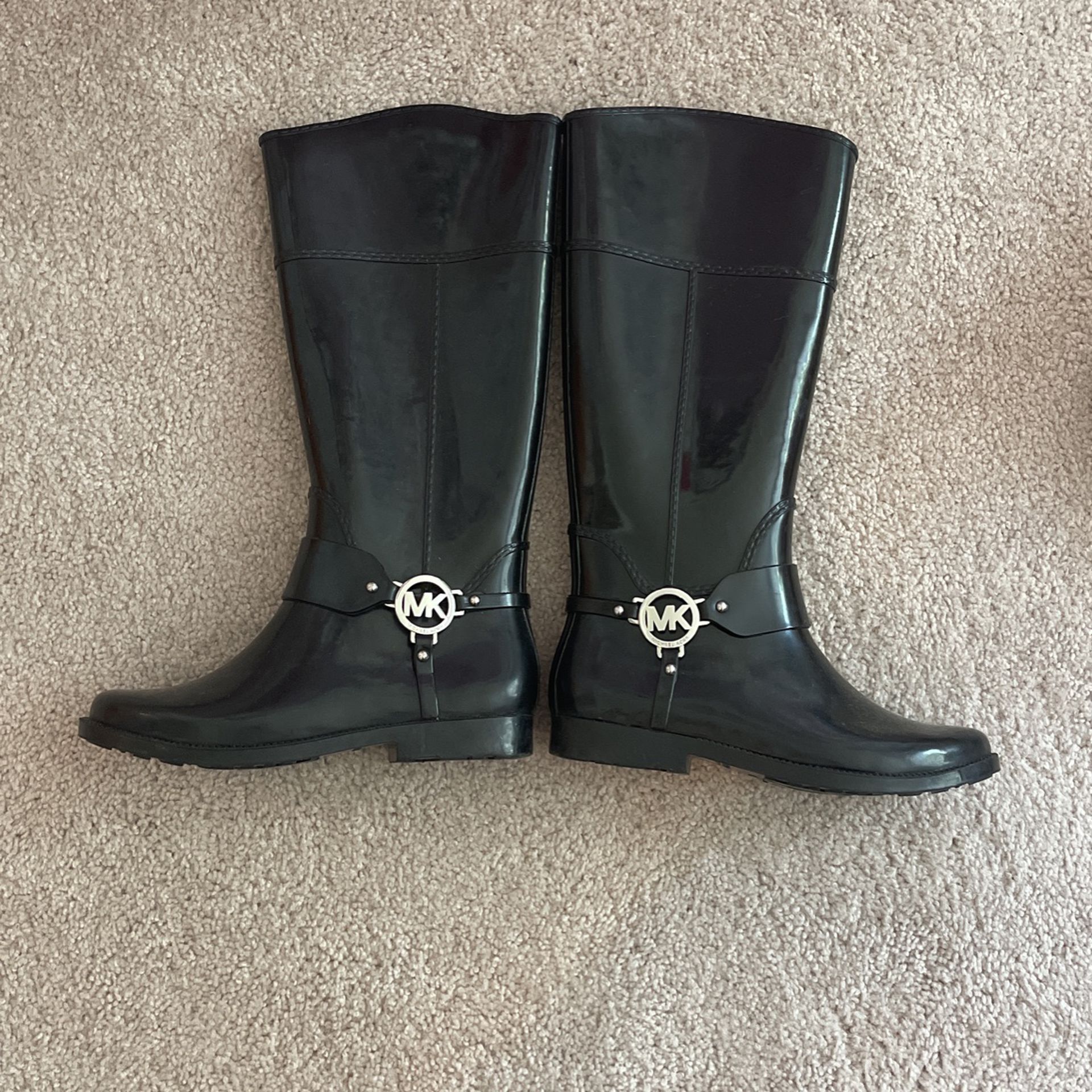 Michael Kors Tall Rain Boots-Great Condition