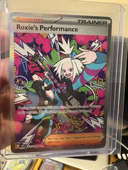 Roxie’s Performance 121/086 SIR Pokemon Chaos Rising card for sale