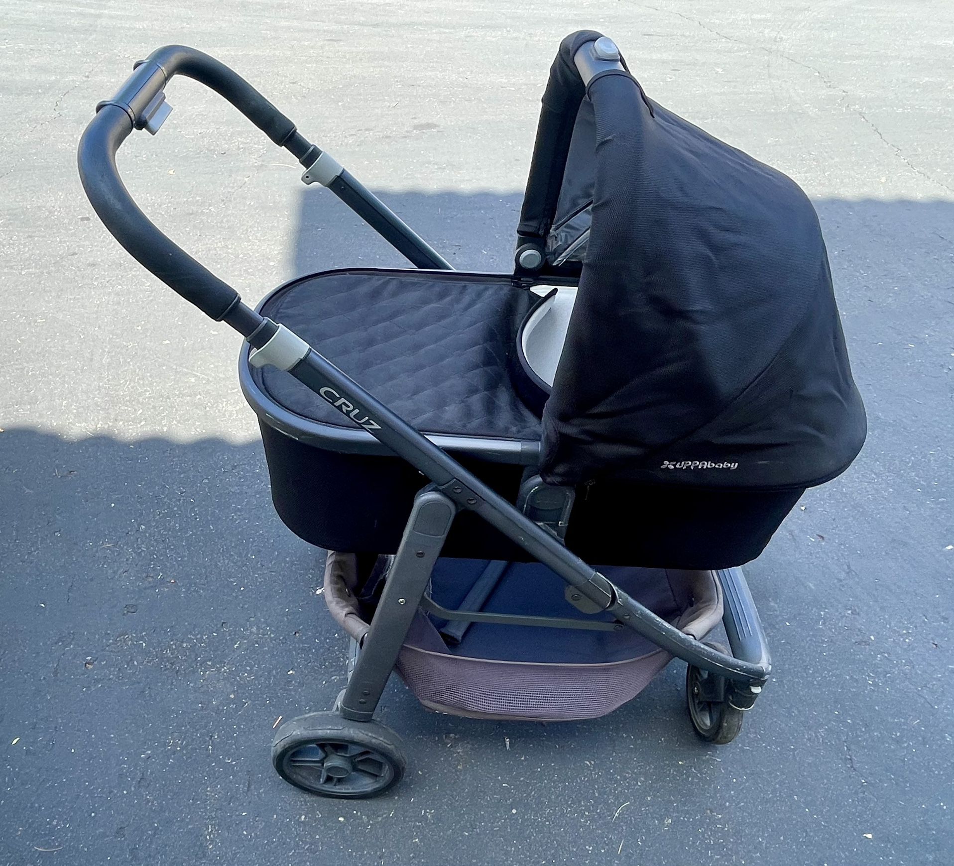 Uppababy Cruz Stroller With Bassinet & Car Seat