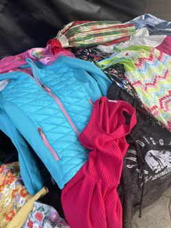 50 Pieces Of Clothes For Girl Size 4-12 Years
