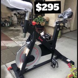 Brand New. Studio Style Cycling Bike. 300lb Weight Capacity. 44lb Flywheel 