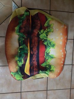 Burger adult costume
