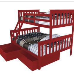 Pottery Barn style bunk bed