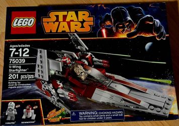 NEW Sealed LEGO 75039 Star Wars V-Wing Starfighter (Retired Set)