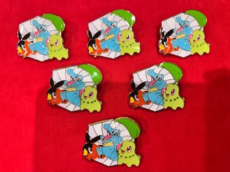 Pokemon Ascended Heroes Pin Collection Lot of 6
