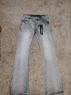 purple jeans