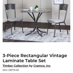 Bistro Dinning Set - 3 Piece 