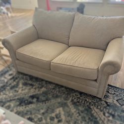 Ashley Furniture Sofa and Loveseat Set – Neutral Beige