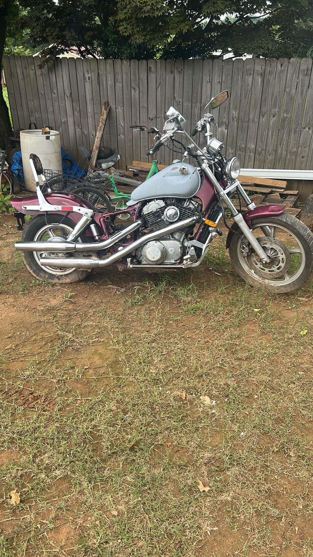 Parts bike 1100 Honda. Our best offer. Motor runs.