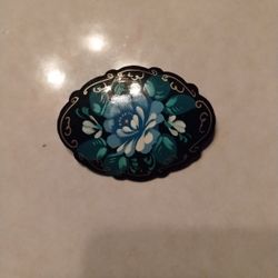 Vintage Russian Brooch Pin