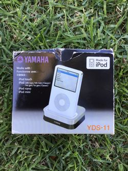 Yamaha Universal Dock For iPod Touch iPod Nano iPod Mini Yamaha Home Audio Speakers Electronics Media Products Accessories