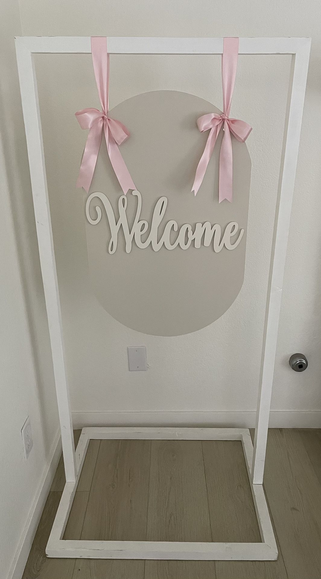 Wedding quinceanera party decoration welcome sign $200 obo
