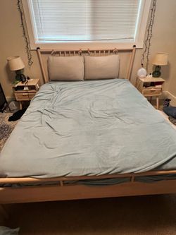 Queen bed frame