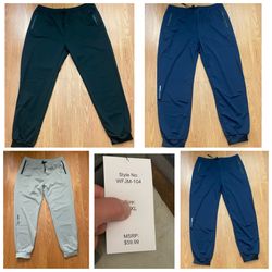 Brand New Men’s Stretch material Joggers size XL $ 15 each  
