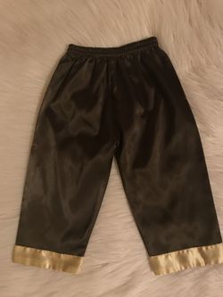 2T silk pants