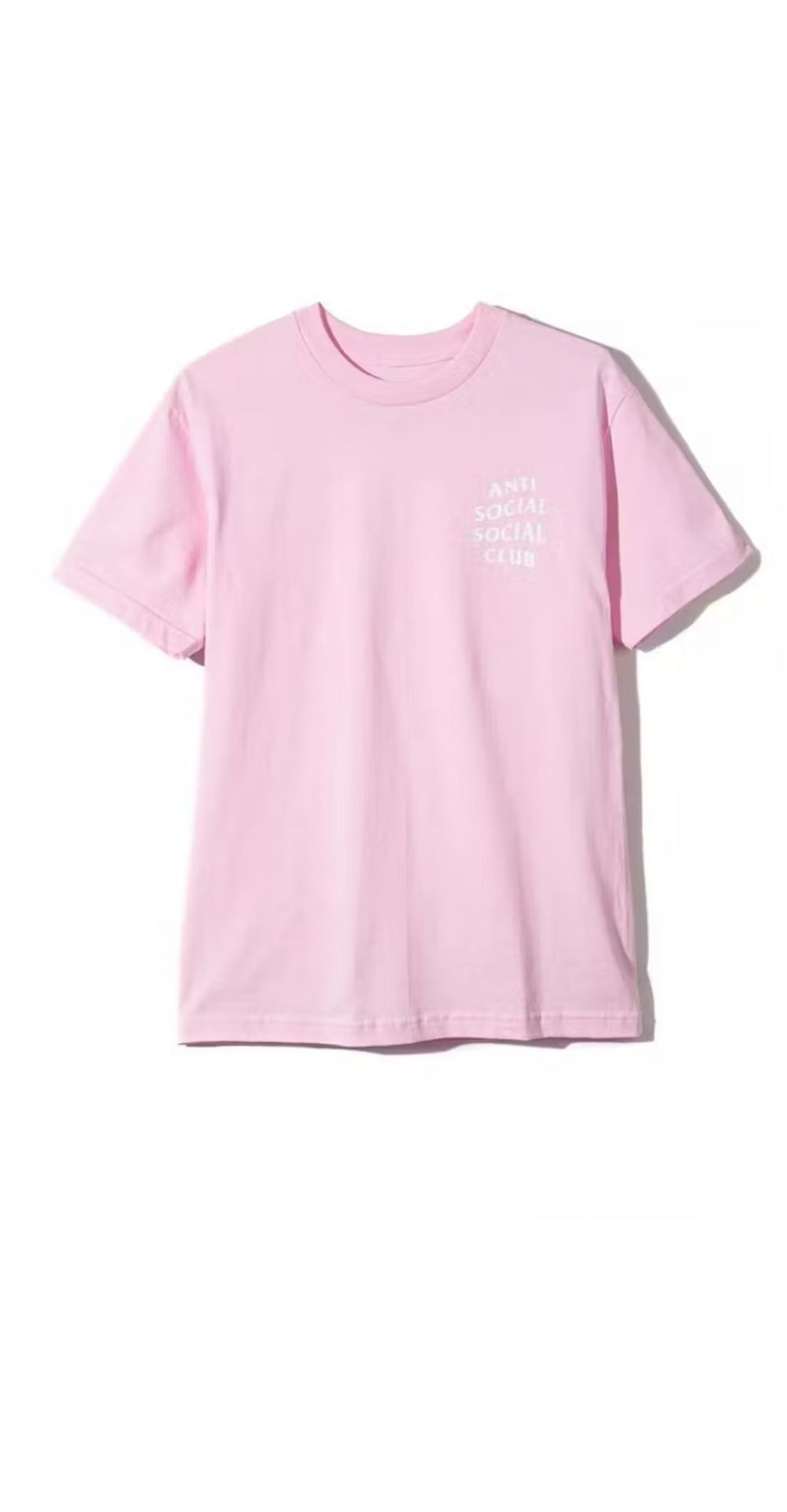 Anti Social Social Club Logo 2 T-Shirt Pink