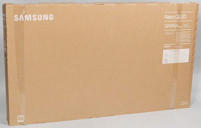 Tv Samsung 65", Q90A, 4k, 2021 Model, Slim, Alexa, Google, Excellent