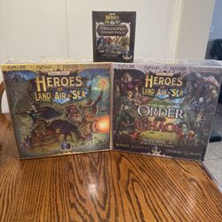 Heroes of Land, Air, and Sea Board Game Bundle