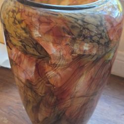 Large Colorful Vase