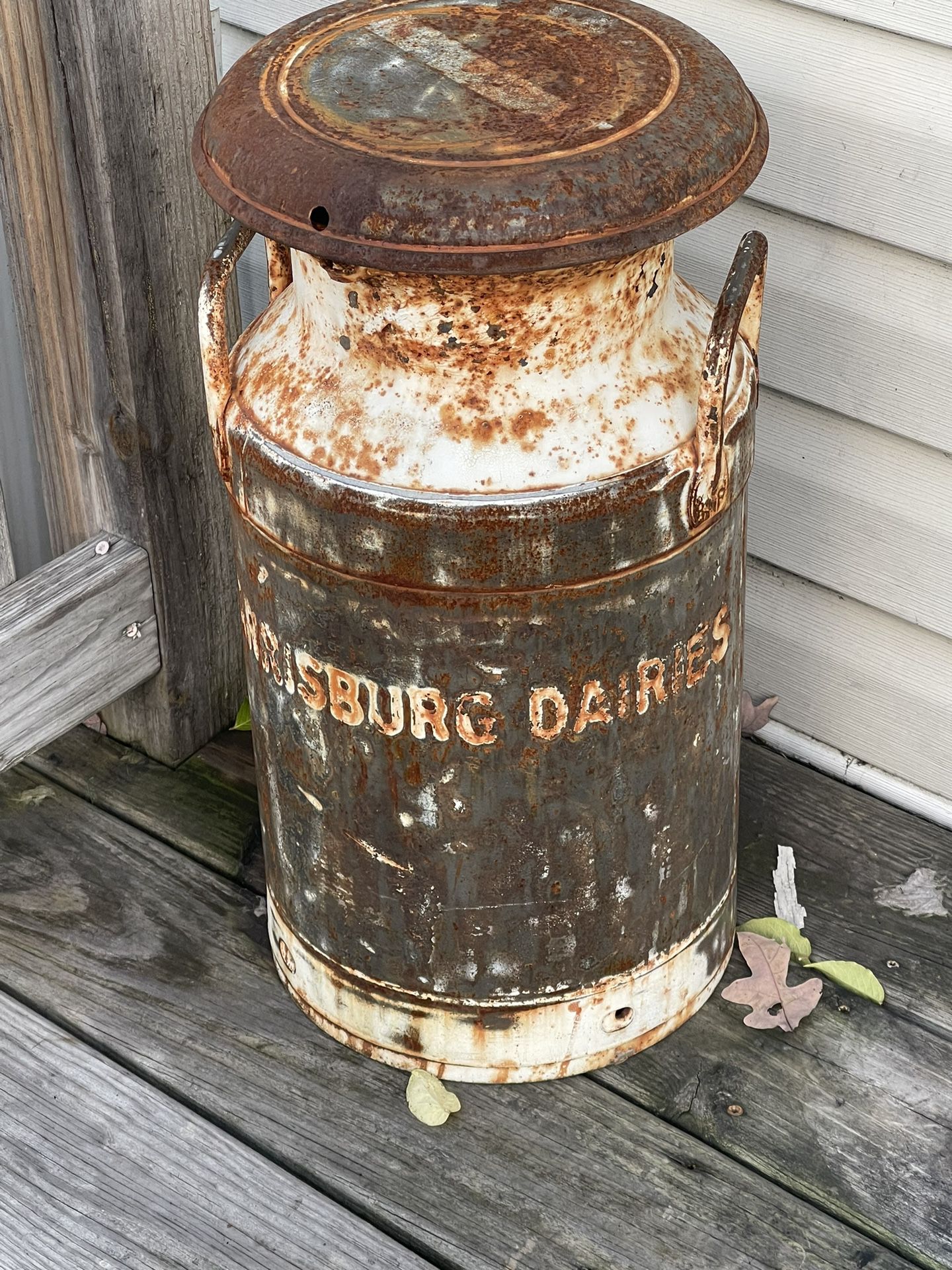 Old Harrisburg Dairies Milk Can 