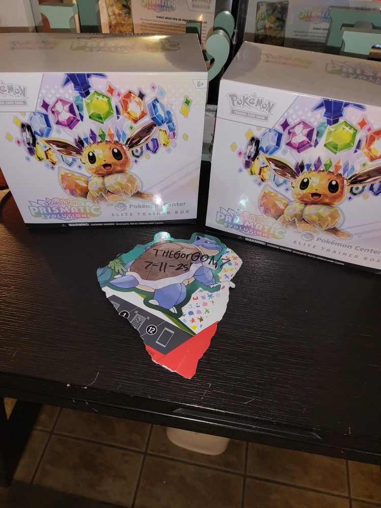 Pokemon Center Prismatic ETB
