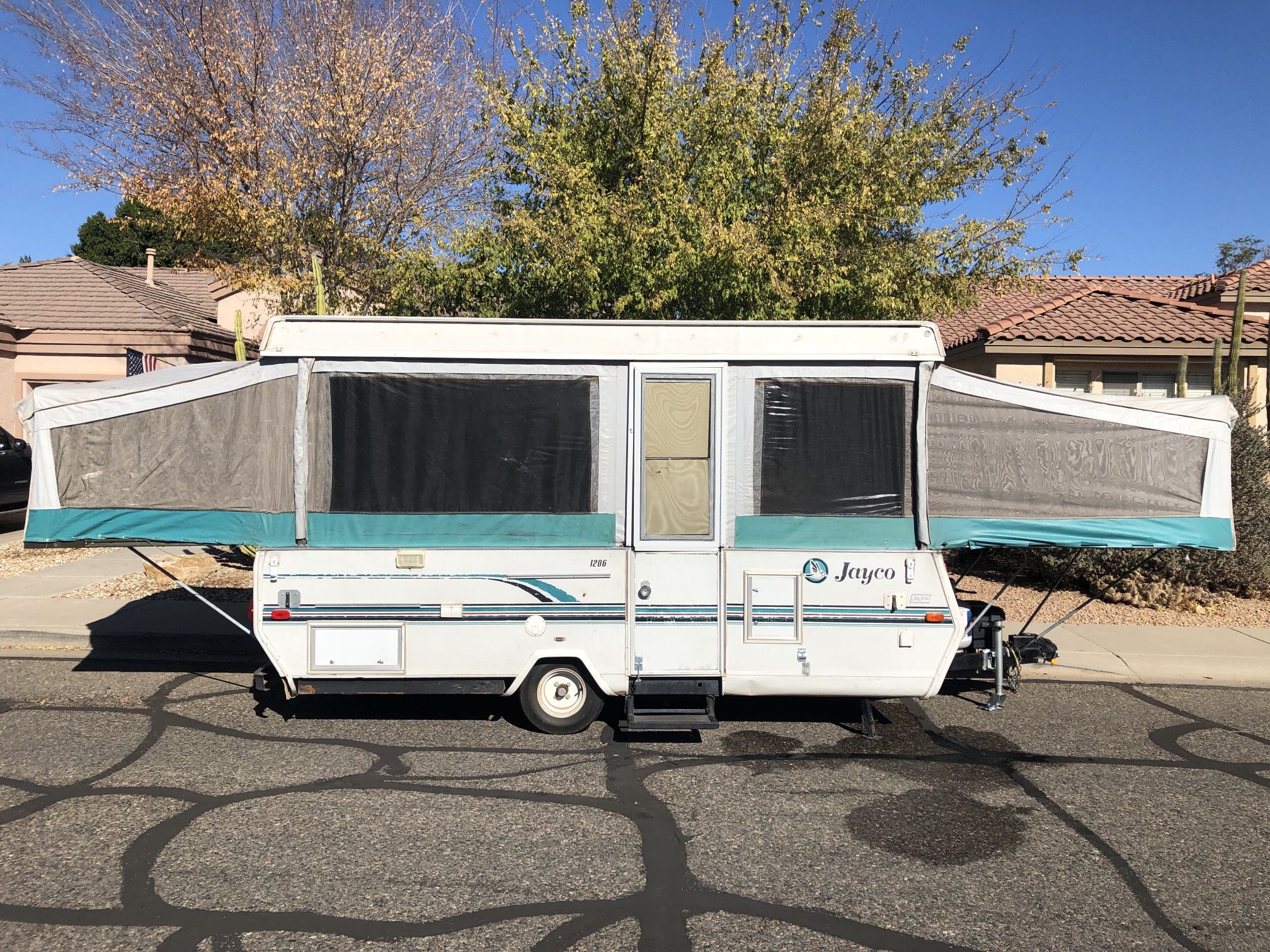 Jayco 1206 Pop Up Camper Trailer 1995 With Shower Toilet