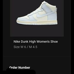 Testing The Waters To See If Anyone Want To Buy Some Womans Dunks Soze 4.5 In Men And Size 6 In Womans