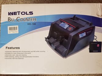 Electronic Money Counter With Counterfeit Detection