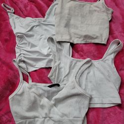 4 Pack White Tank