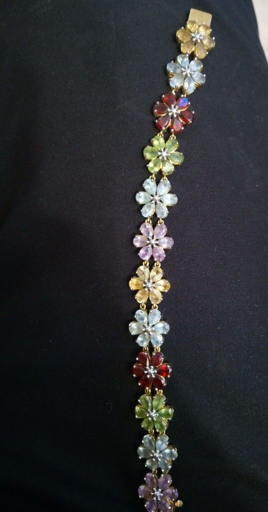 Vintage Gemstone Bracelet