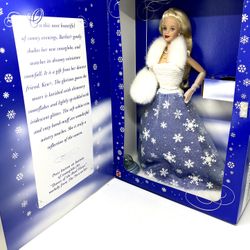 💥1999 VINTAGE MATTEL💥Special Edition Snow Sensation Barbie Doll 