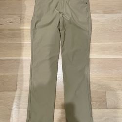 Lululemon ABC Pants Khaki Color Size 34 Long