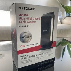 Netgear Modem 6Gbps Very Fast