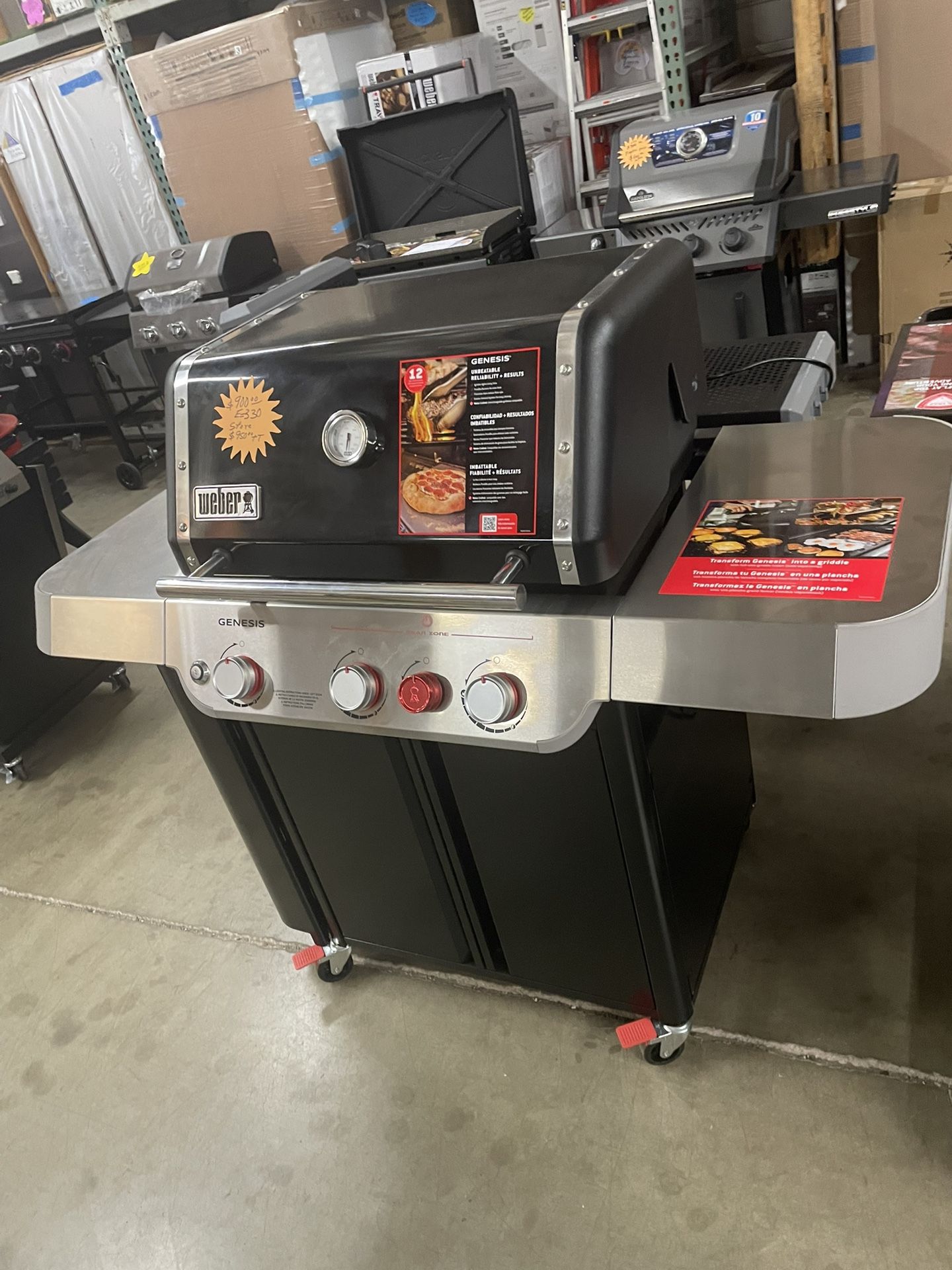 Bbq Grill Gas Prooane Weber