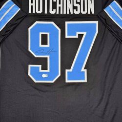 Aidan Hutchinson Signed Jersey