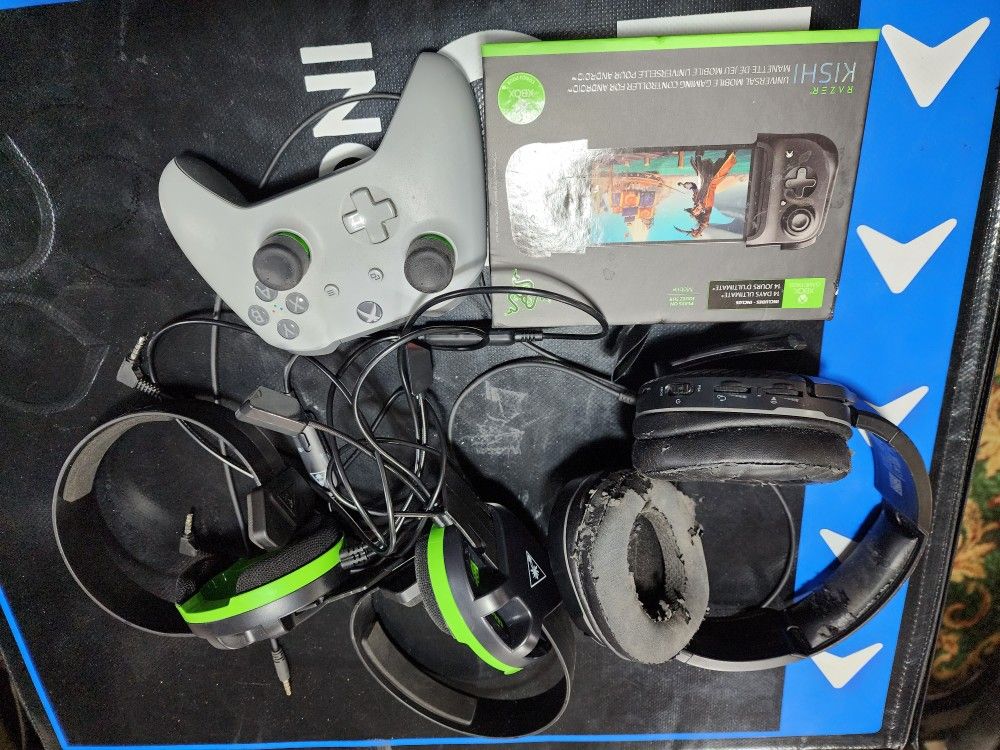 Xbox One Series Controller Headsets And Accessories 