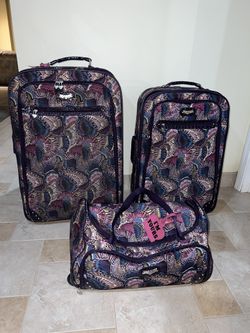 3 Piece Kathy Vanzeeland Luggage Set