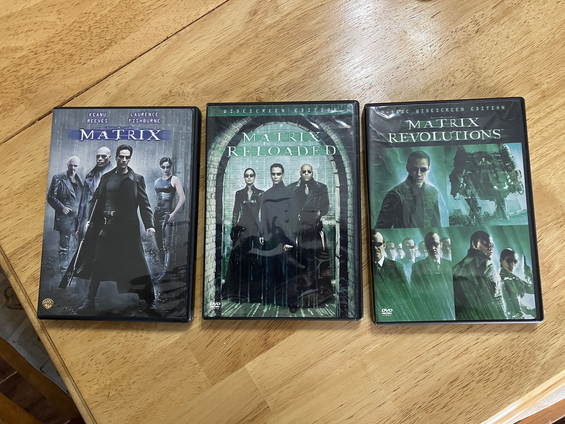 Matrix Trilogy On DVD