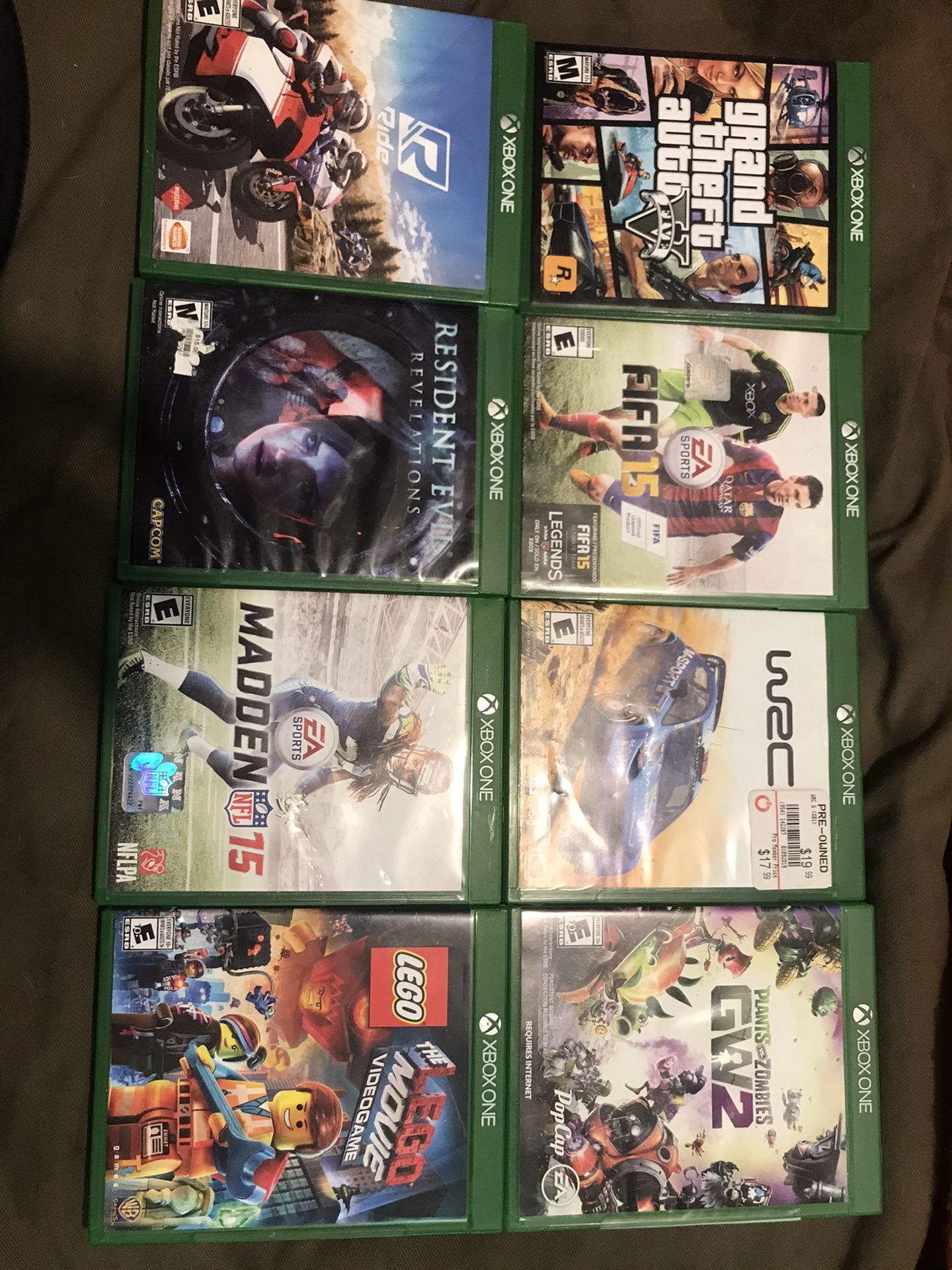 Xbox one games